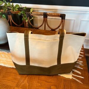 BAGGU Medium Heavyweight Canvas Tote- Tamarind